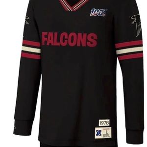 Mitchell & Ness Atlanta Falcons | NFL 100 Year Anniversary Pullover